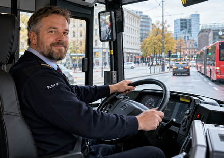 bussjåfør lønn