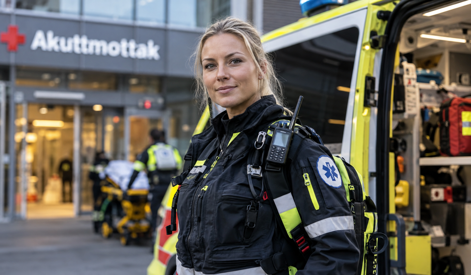 ambulansearbeider lønn